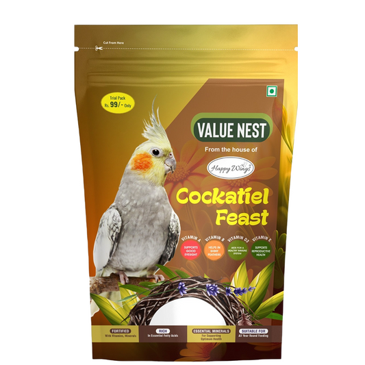 Value Nest Cocktiel Feast Bird Food