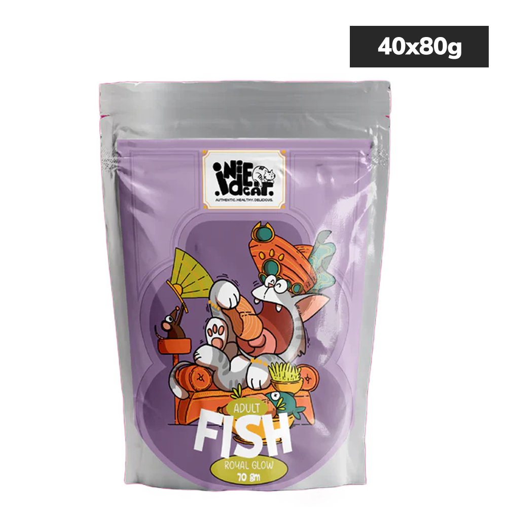 IndieCat Royal Glow Mackerel Fish Adult Cat Wet Food