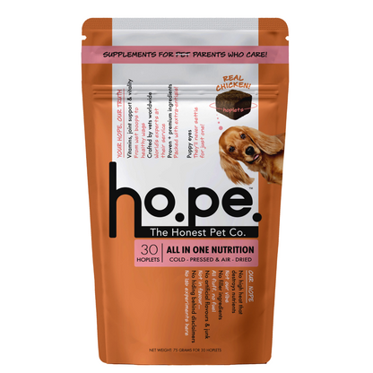 Hope All in One Chicken Flavoured Vitamins & Joint Support Supplement for Dogs