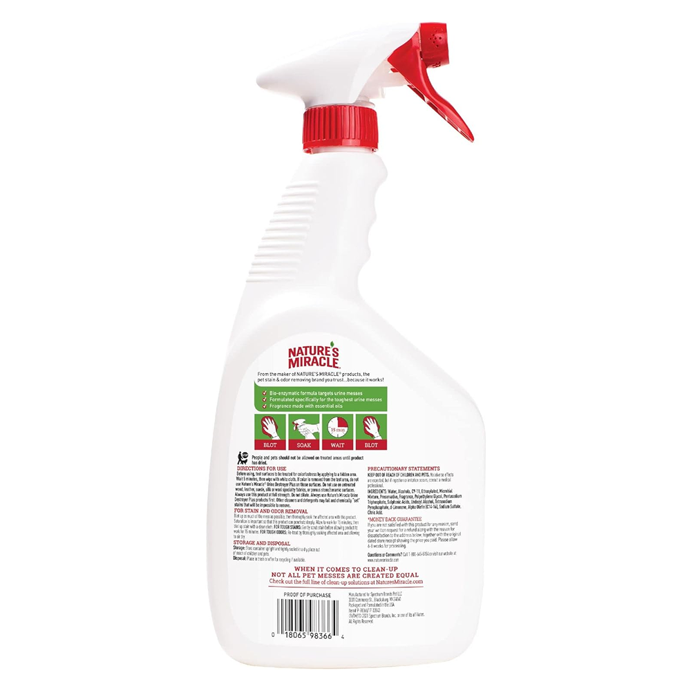 Nature’s Miracle Urine Destroyer Plus for Dogs