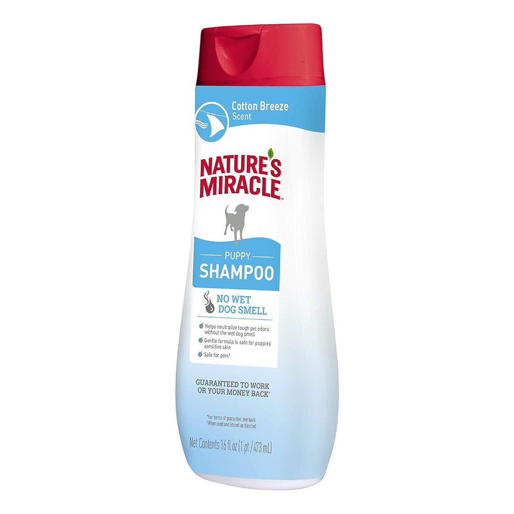 Nature's Miracle Cotton Air Scented Shampoo and Conditioner for Puppies and Dogs