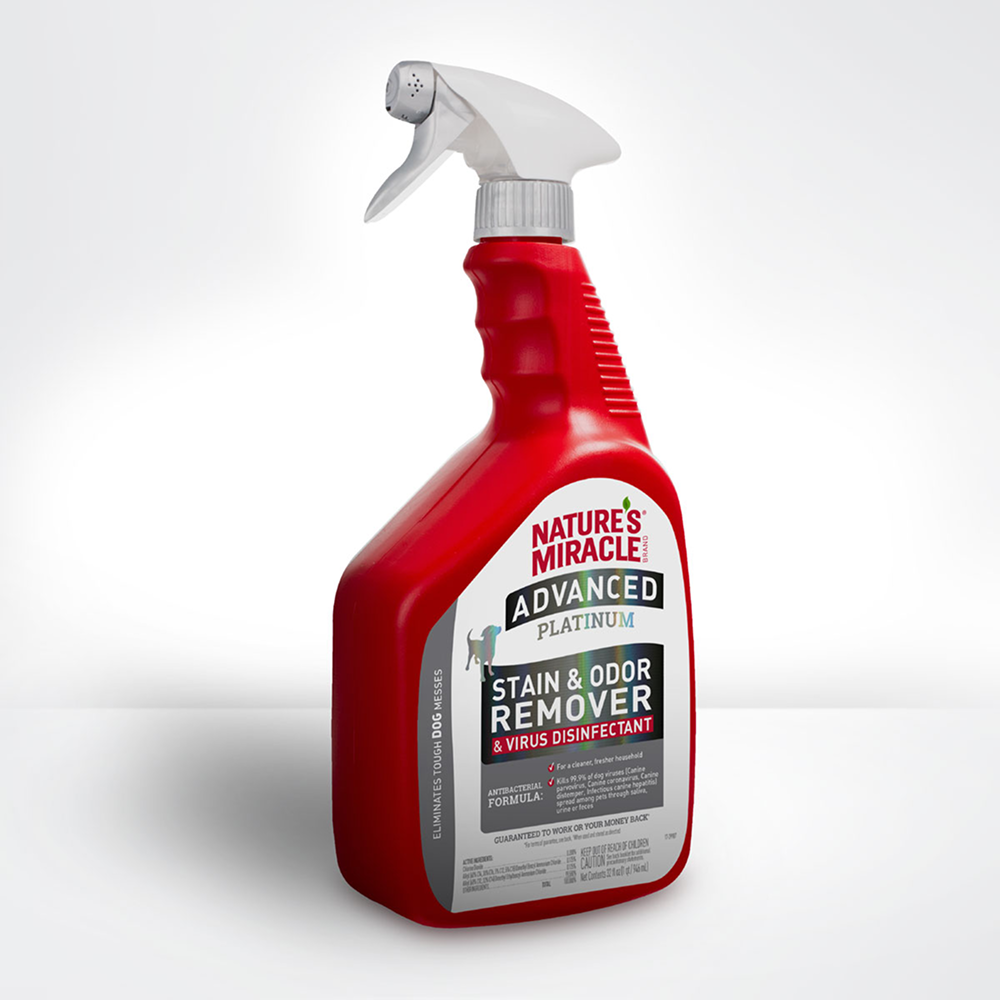 Nature's Miracle JFC Fresh Scented Advanced Platinum Stain and Odor Remover and Virus Disinfectant for Cats