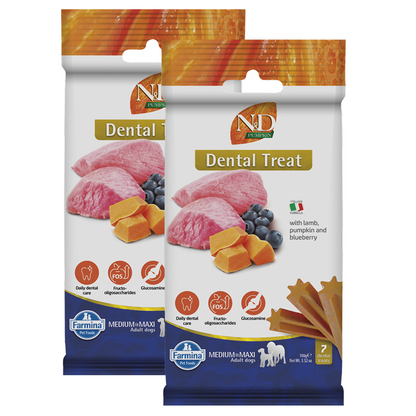 Farmina N&D Pumpkin Lamb & Blueberry Adult Medium Maxi Dog Treats