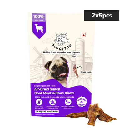 Floofyou Air Dried Meaty Chunks Bone Dental Chew Dog Treats
