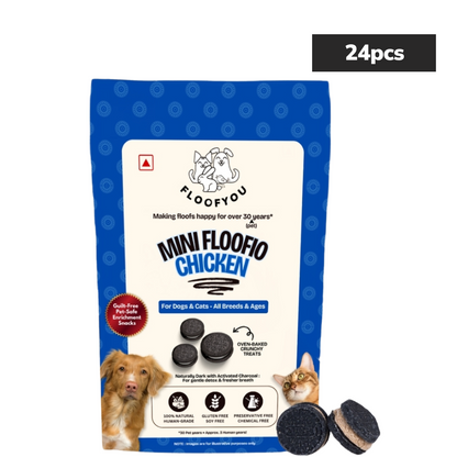 Floofyou Mini Floofio Chicken Oven Baked Cookie Dog Treats
