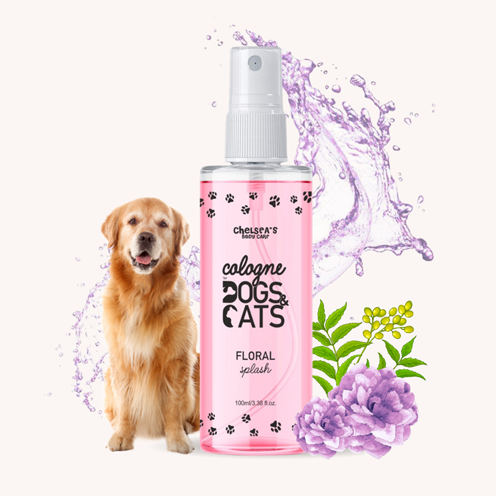 Dr. Chelsea's Floral Splash Cologne for Dogs and Cats