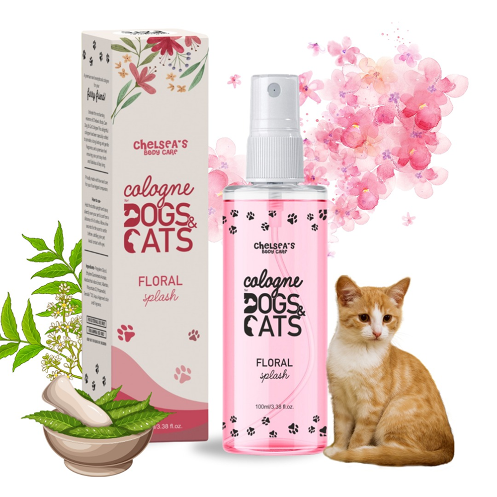 Dr. Chelsea's Floral Splash Cologne for Dogs and Cats