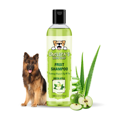 Dr. Chelsea's Green Apple Fruit Conditing Shampoo for Cats & Dogs