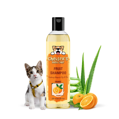 Dr. Chelsea's Orange Fruit Conditing Shampoo for Cats & Dogs