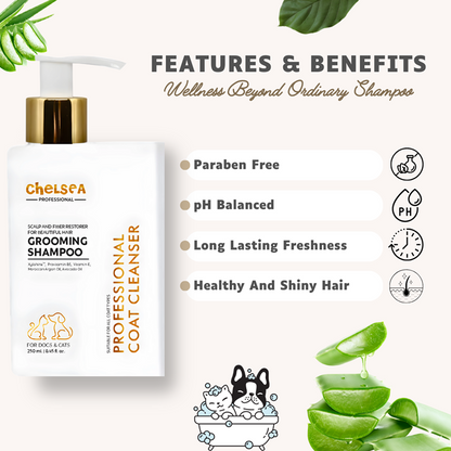 Dr. Chelsea's Professional Grooming Shampoo for Cats & Dogs
