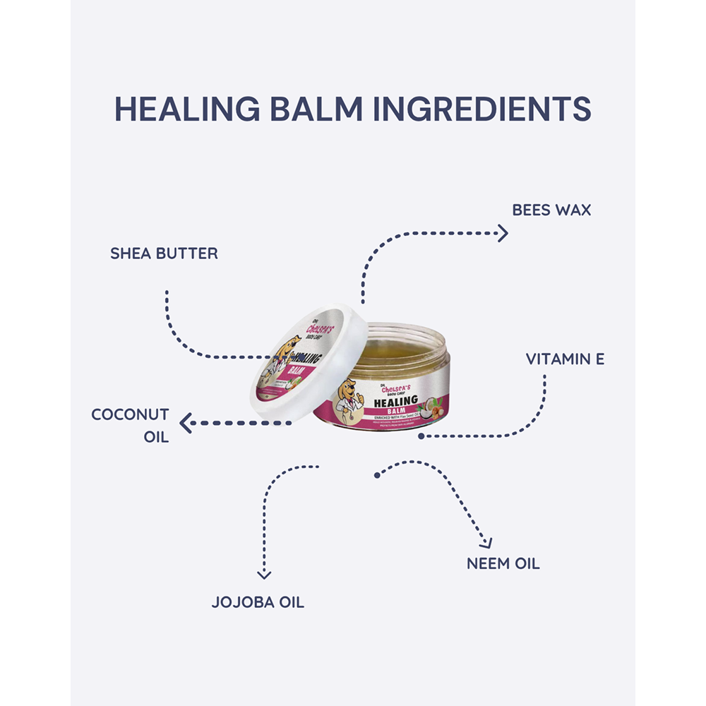 Dr. Chelsea's Neem Oil Enriched Healing Balm for Dog & Cat