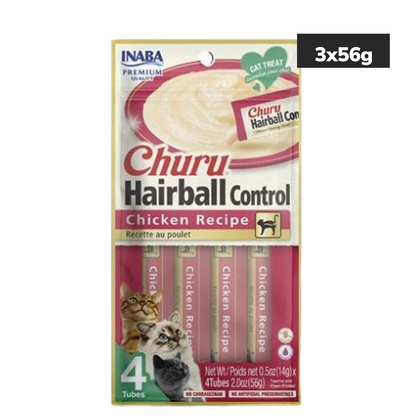 INABA Churu Hairball Chicken Cat Treats