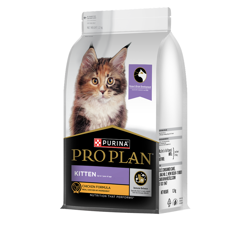 Pro Plan Chicken Flavoured Kitten Cat Dry Food