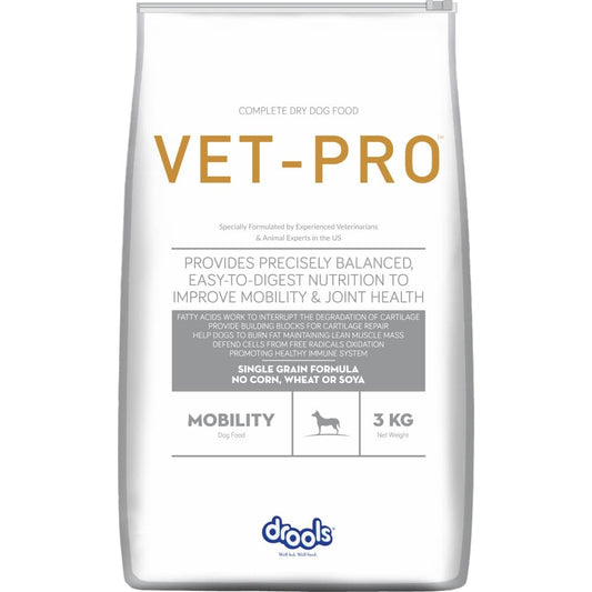 Drools VET PRO Mobility Adult Dog Dry Food (Limited Stocks)