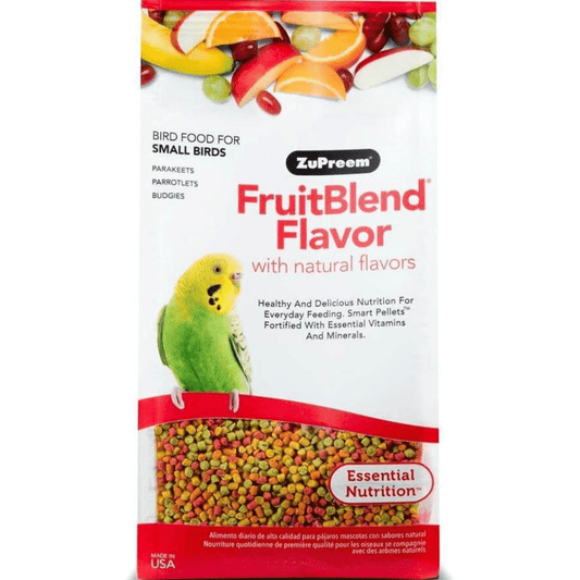 ZuPreem Fruit Blend Bird Food for Small Birds (Limited Shelf Life)