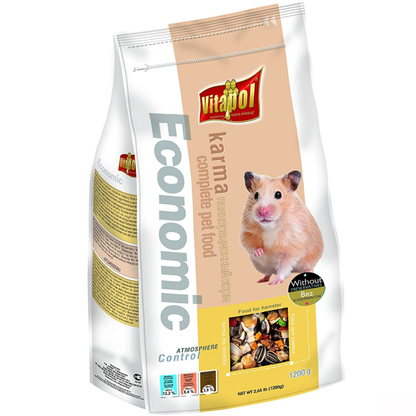 Vitapol Economic and Karmeo Premium Food for Hamster and Guinea Pig Combo