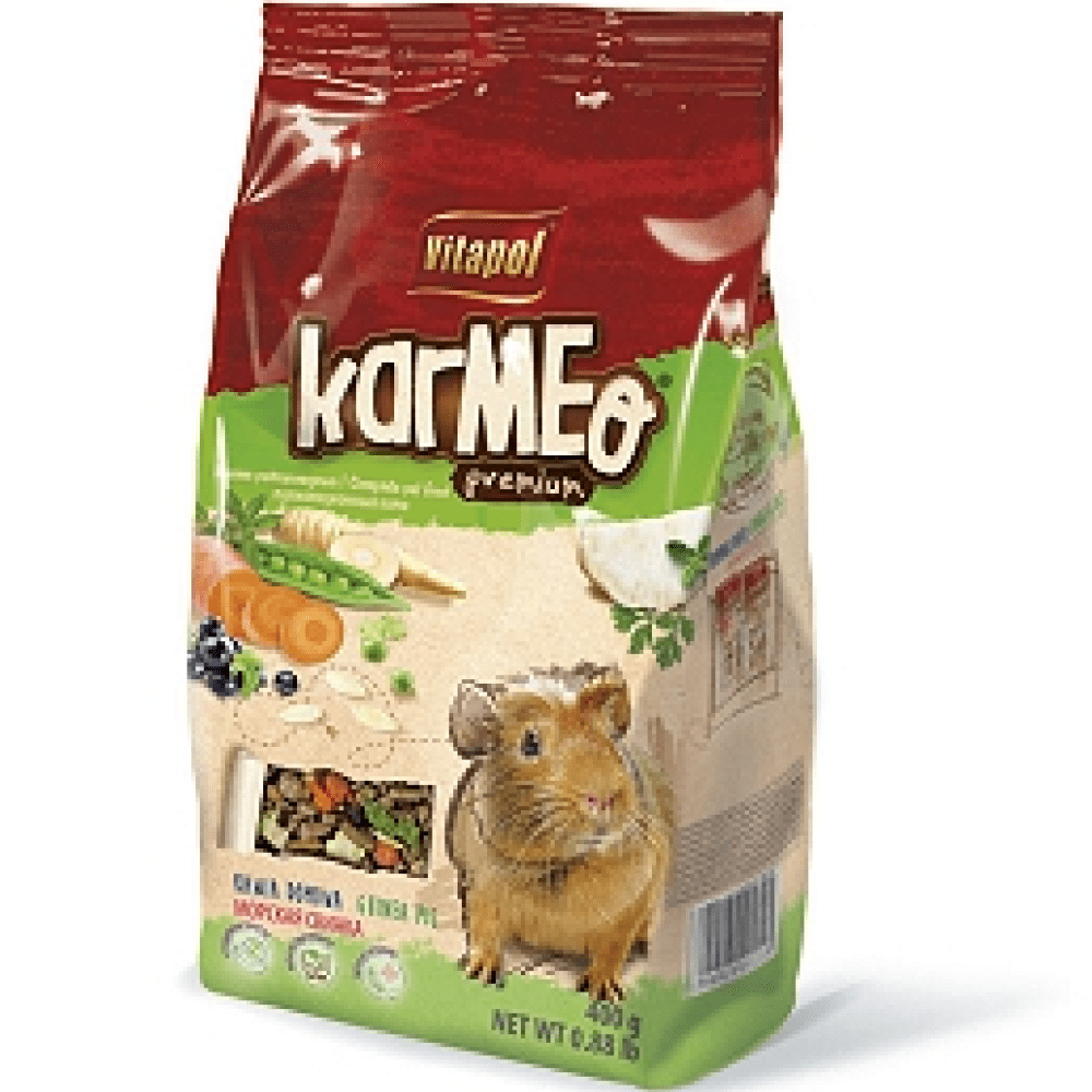 Vitapol Economic and Karmeo Premium Food for Hamster and Guinea Pig Combo