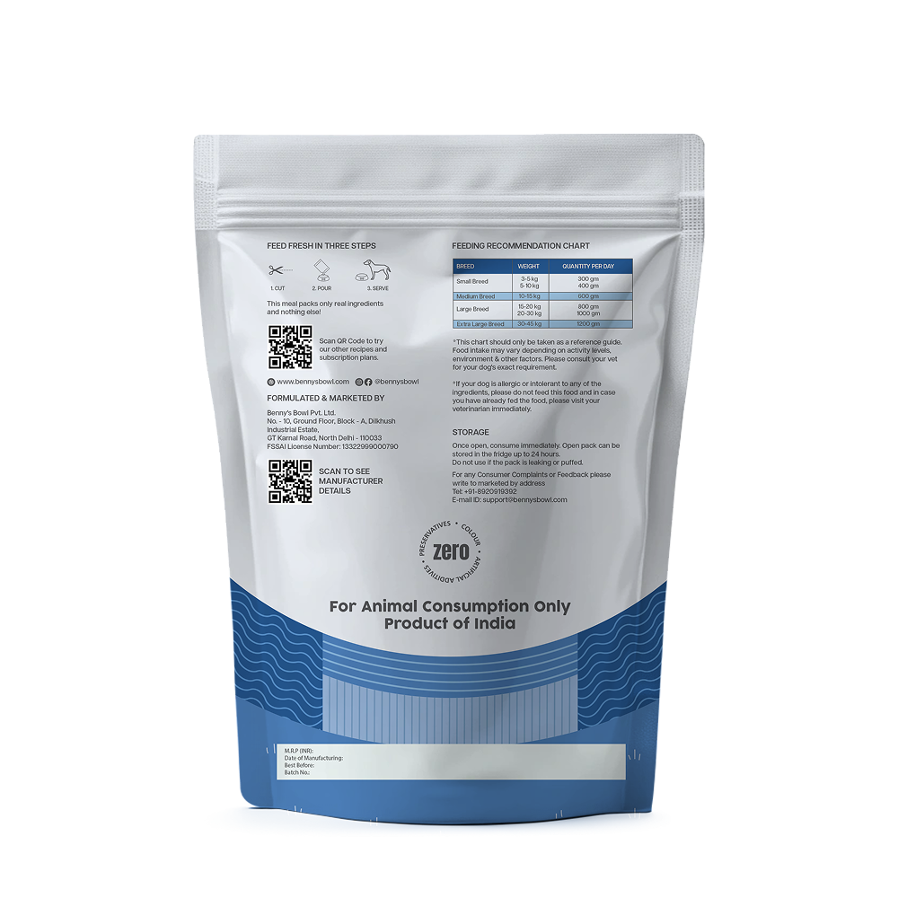 Benny's Bowl Clinical Nutrition for Healthy Skin and Coat Dog Wet Food