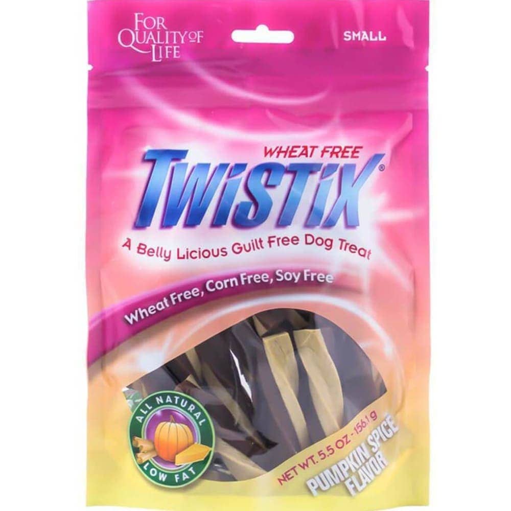 FG-NPIC Twistix Pumpkin Spice Flavor Dog Treat - S