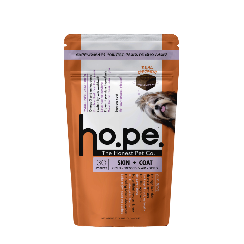 Hope Chicken Flavoured Skin+Coat Supplement for Dogs