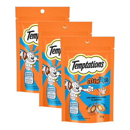 Temptations MixUps Chicken & Salmon Flavour Cat Treats