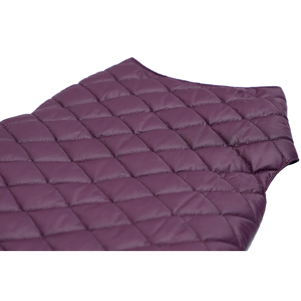 Petsnugs Quilted Puffer Jacket for Dogs and Cats (Wine)