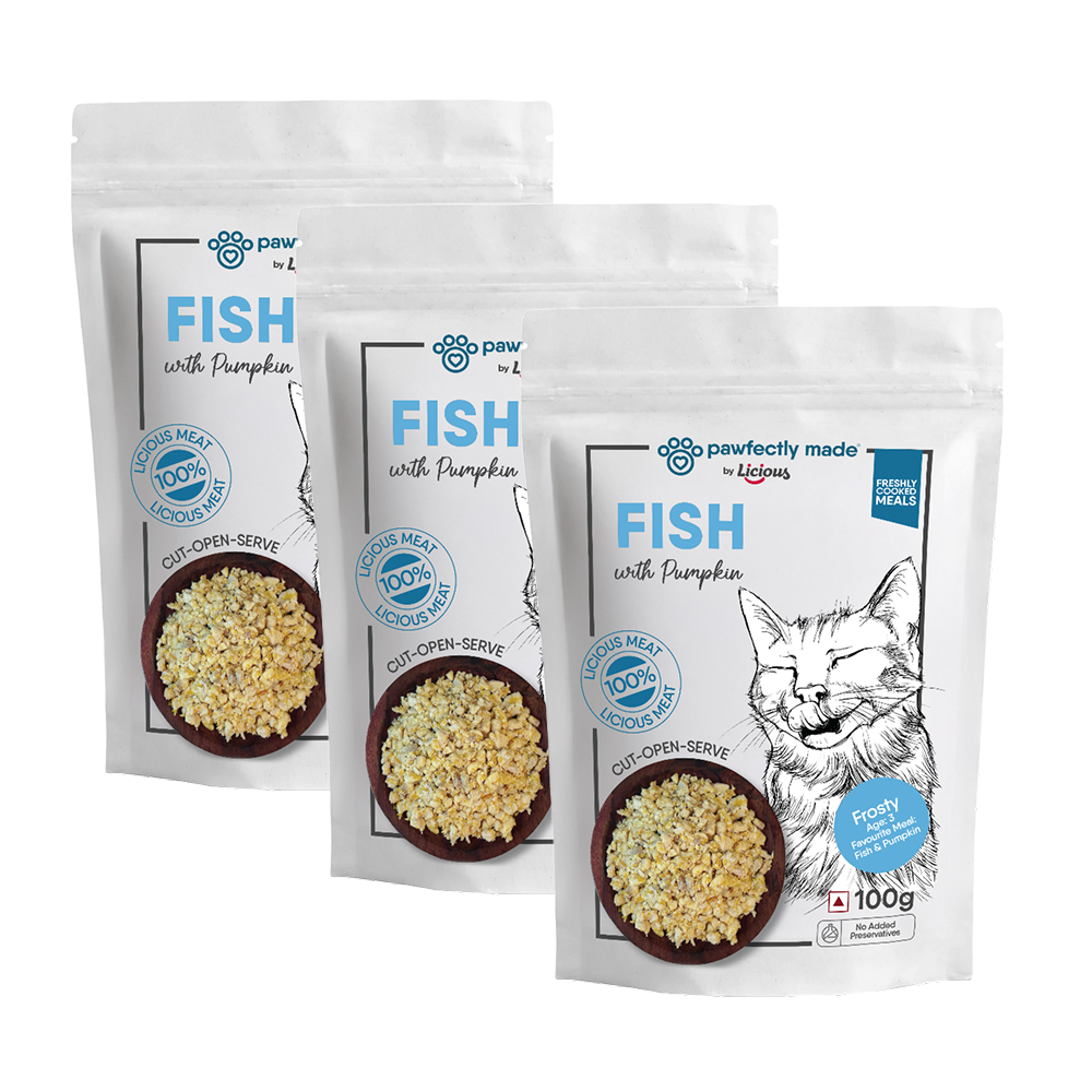 Pawfectly Made By Licious Fish & Pumpkin Home Meal for Cats