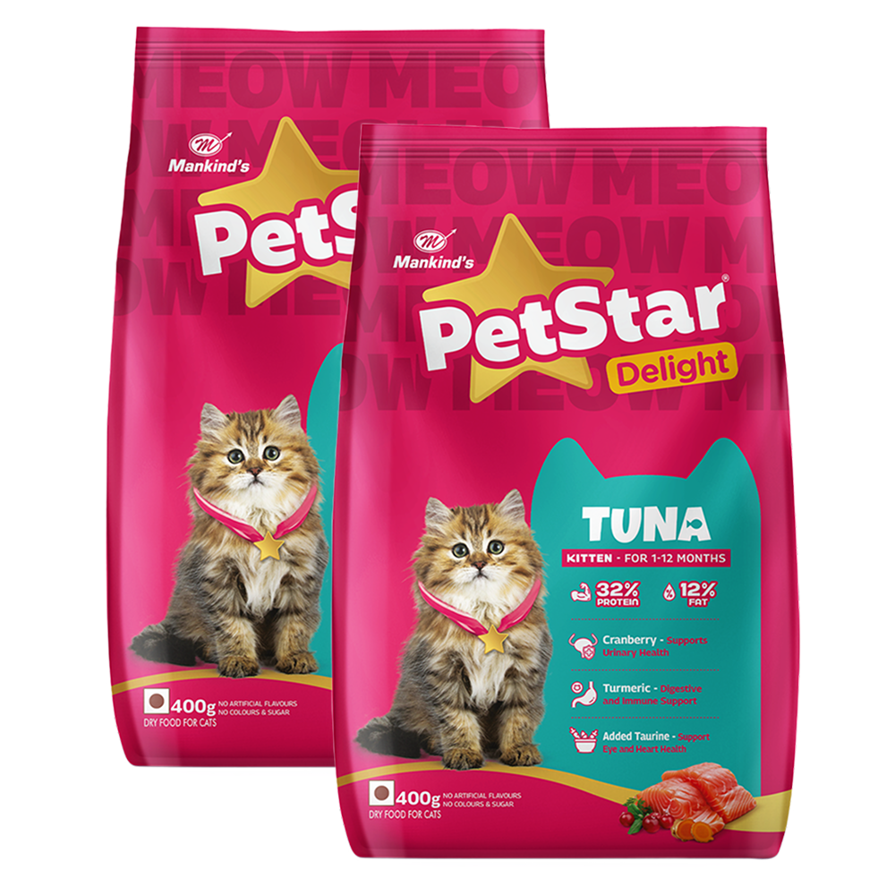 Mankind PetStar Tuna Kitten Cat Dry Food