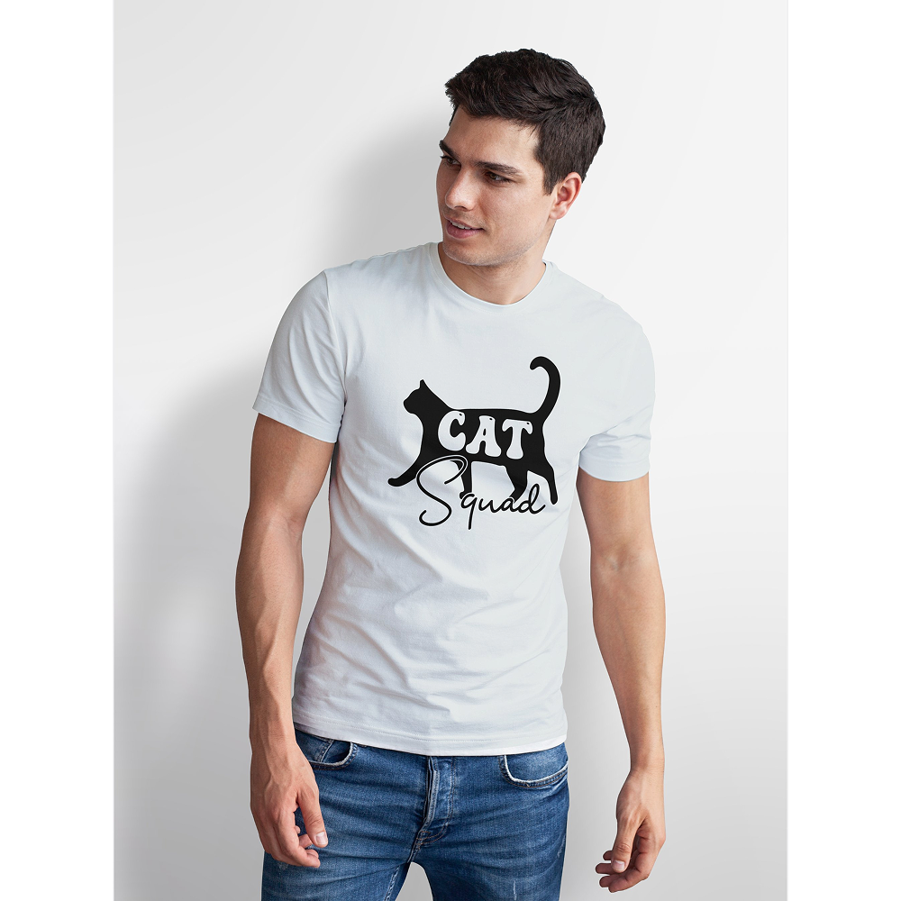 Seek Buy Love Cat Squad Tee (White)