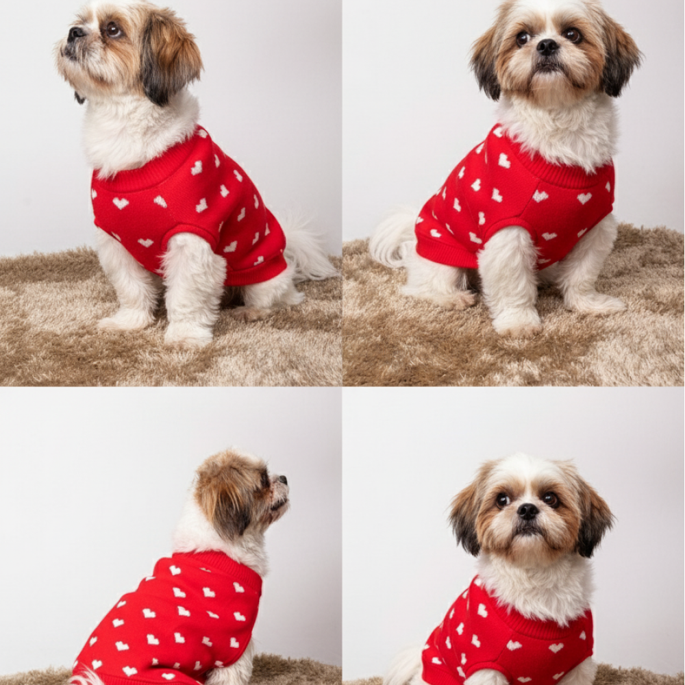 15 Furries Red Heart Sweater for Dogs