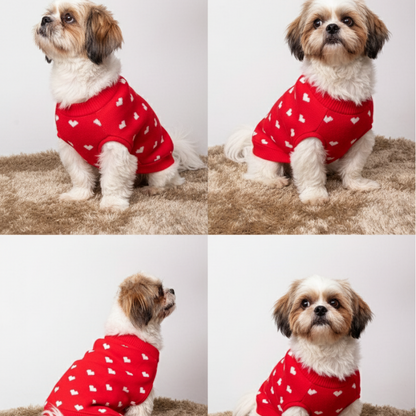 15 Furries Red Heart Sweater for Dogs
