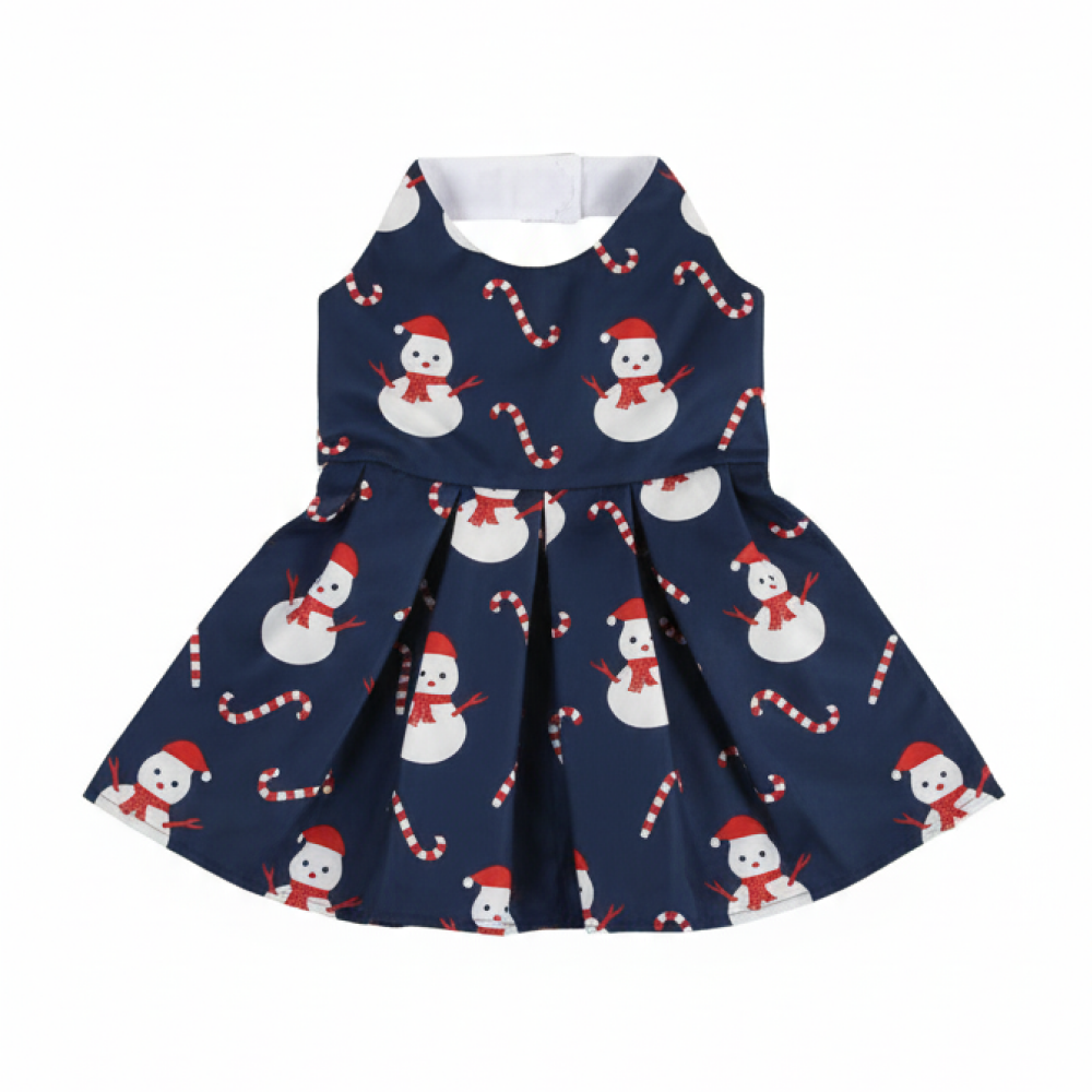 15 Furries Snowman Dress for Dogs (Dark Blue)