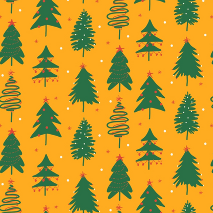 15 Furries Pine Tree Mendous Dress for Dogs (Mustard)
