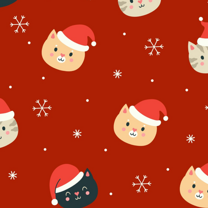 15Furries Snowy Cats Bandana for Dogs and Cats