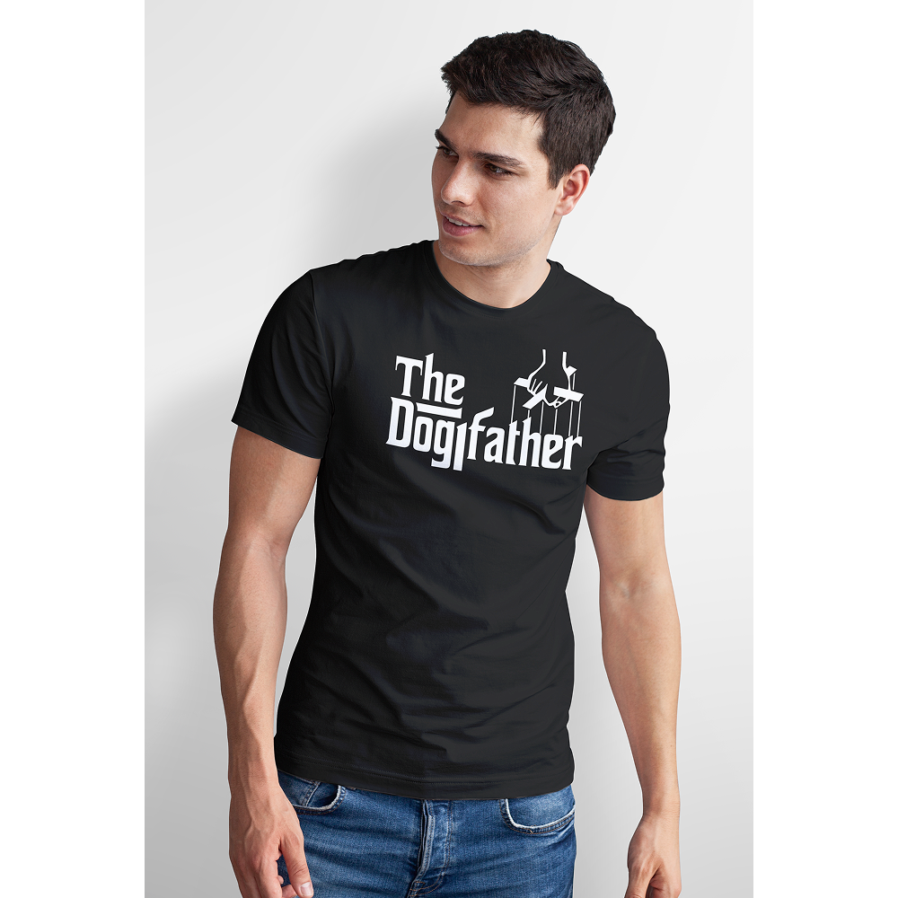 Seek Buy Love The Dogfather Unisex Tshirt (Black)