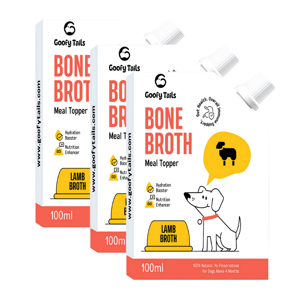 Goofy Tails Lamb Bone Broth for Dogs