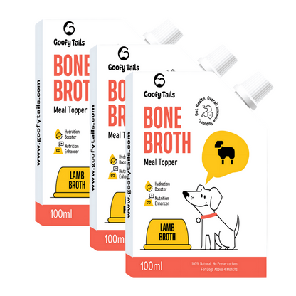 Goofy Tails Lamb Bone Broth for Dogs
