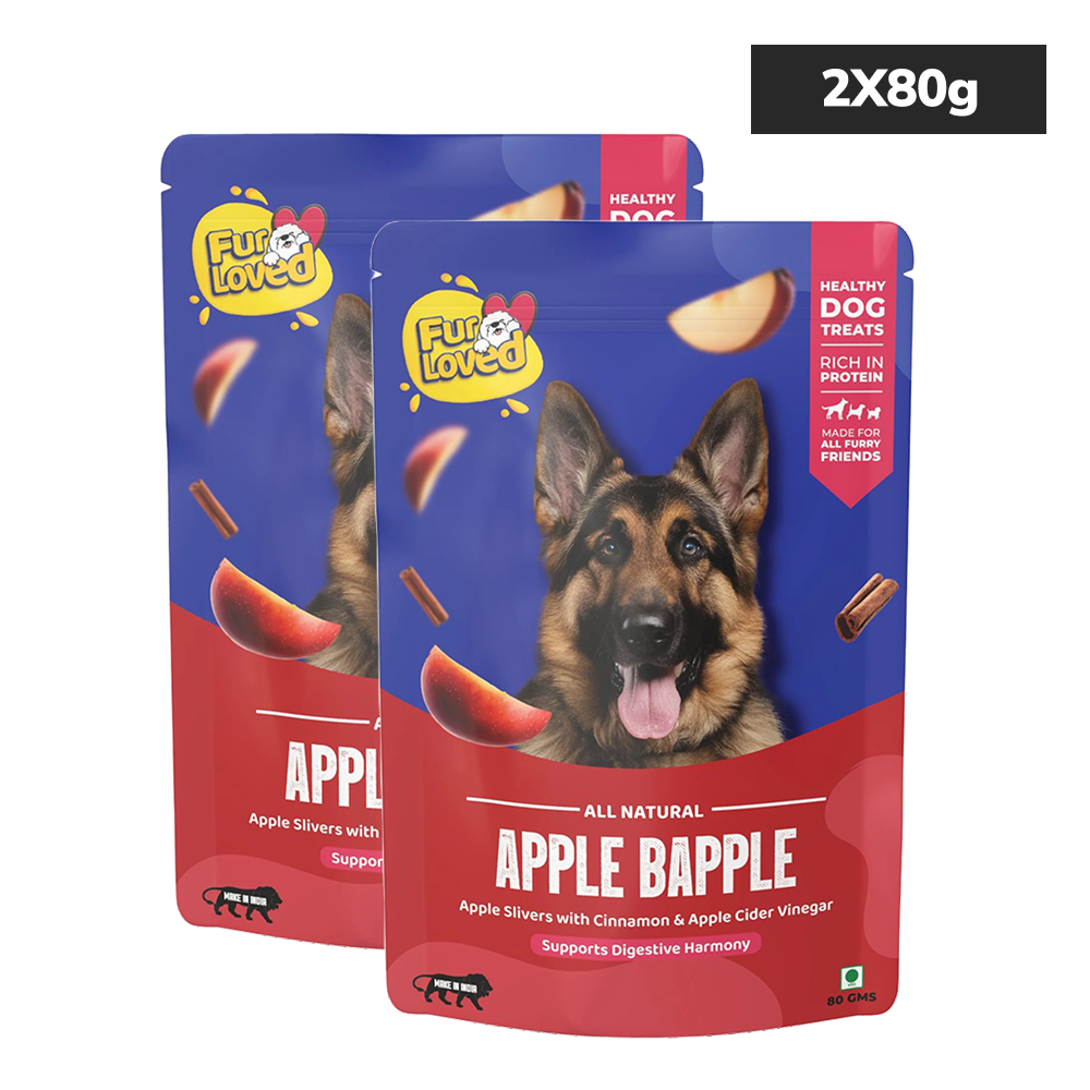 FurLoved Apple Bapple Dog Treats