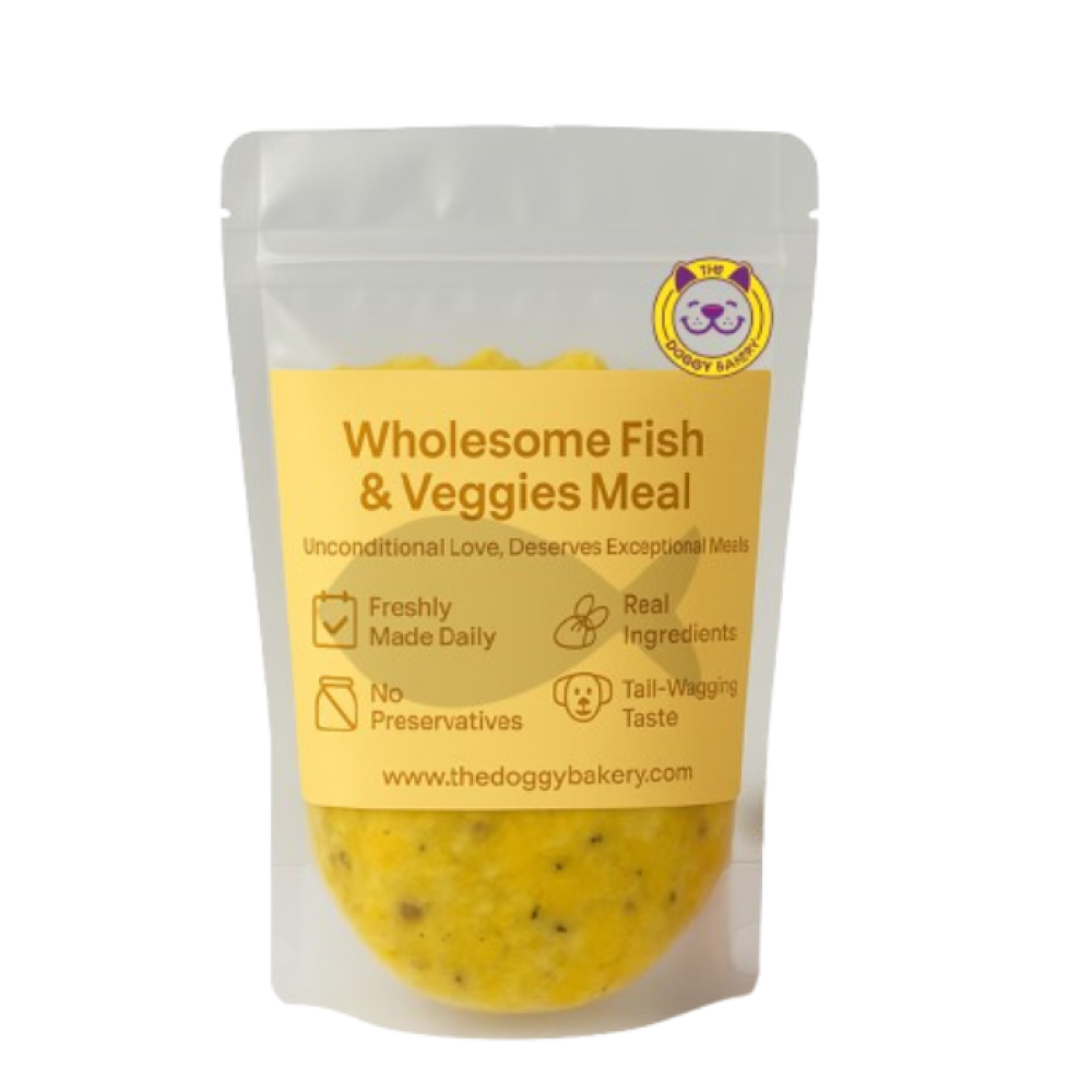 The Doggy Bakery Chicken, Mutton, Fish, Paneer and Veggies Home Meal Combo for Dogs