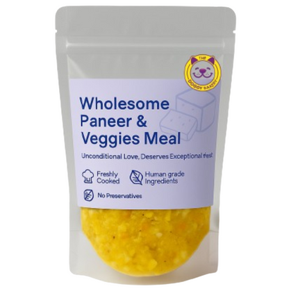 The Doggy Bakery Chicken, Mutton, Fish, Paneer and Veggies Home Meal Combo for Dogs