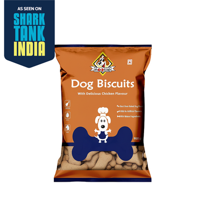 Nootie Chicken & Peanut Butter Flavour Biscuits Adult Dog Treats