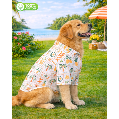 15 Furries Fruits Tropical Printed Cotton Shirts for Dogs