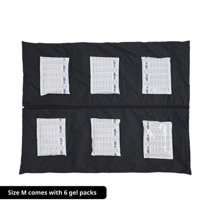 Skatrs Cooling Mat for Dogs & Cats (Blue and White)