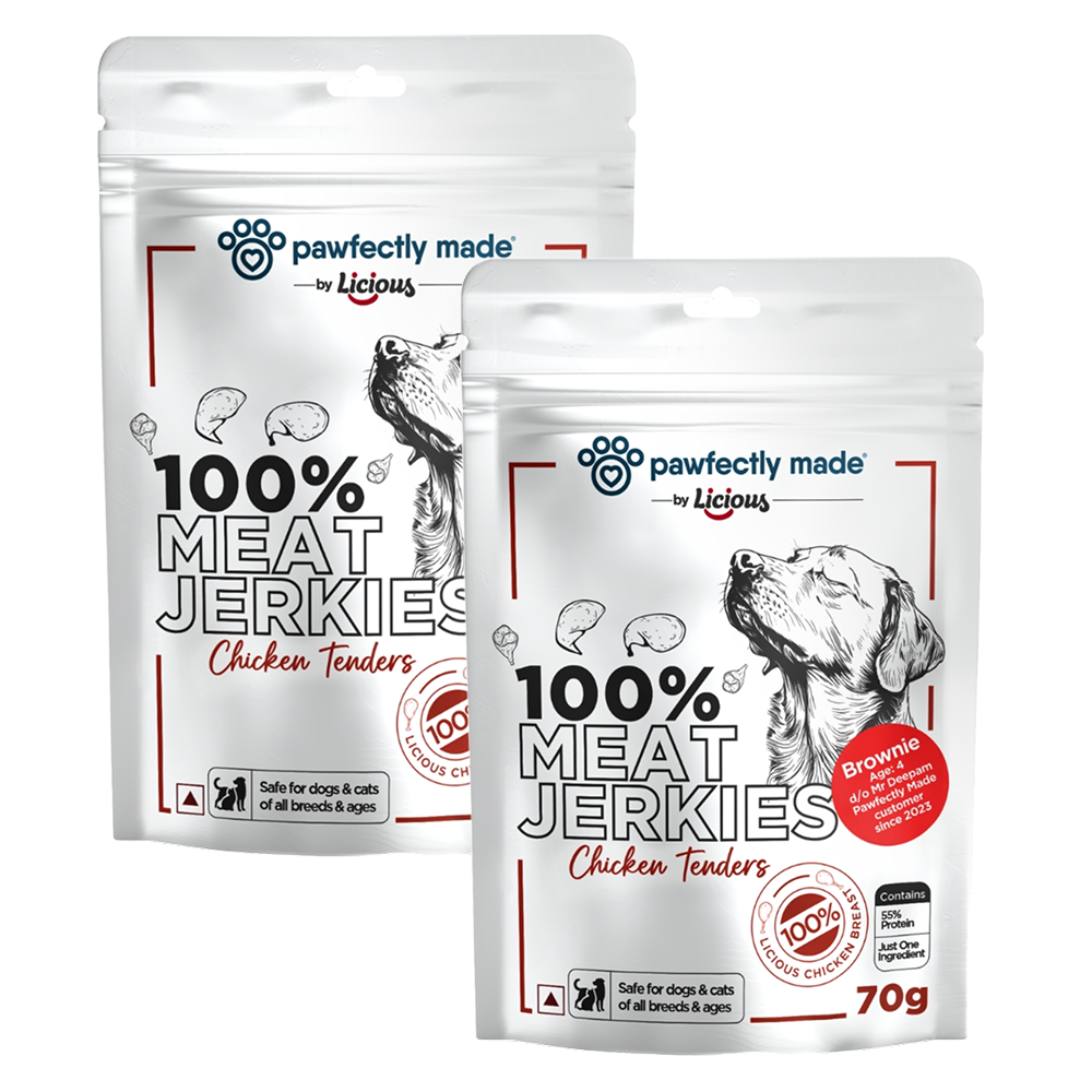 Pawfectly Made By Licious Dehydrated Chicken Tender Jerky Dog Treat