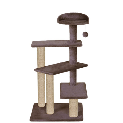 Furrlovers 3 Tier Stairs with Scratching Posts Cat Tree with Plush Bed