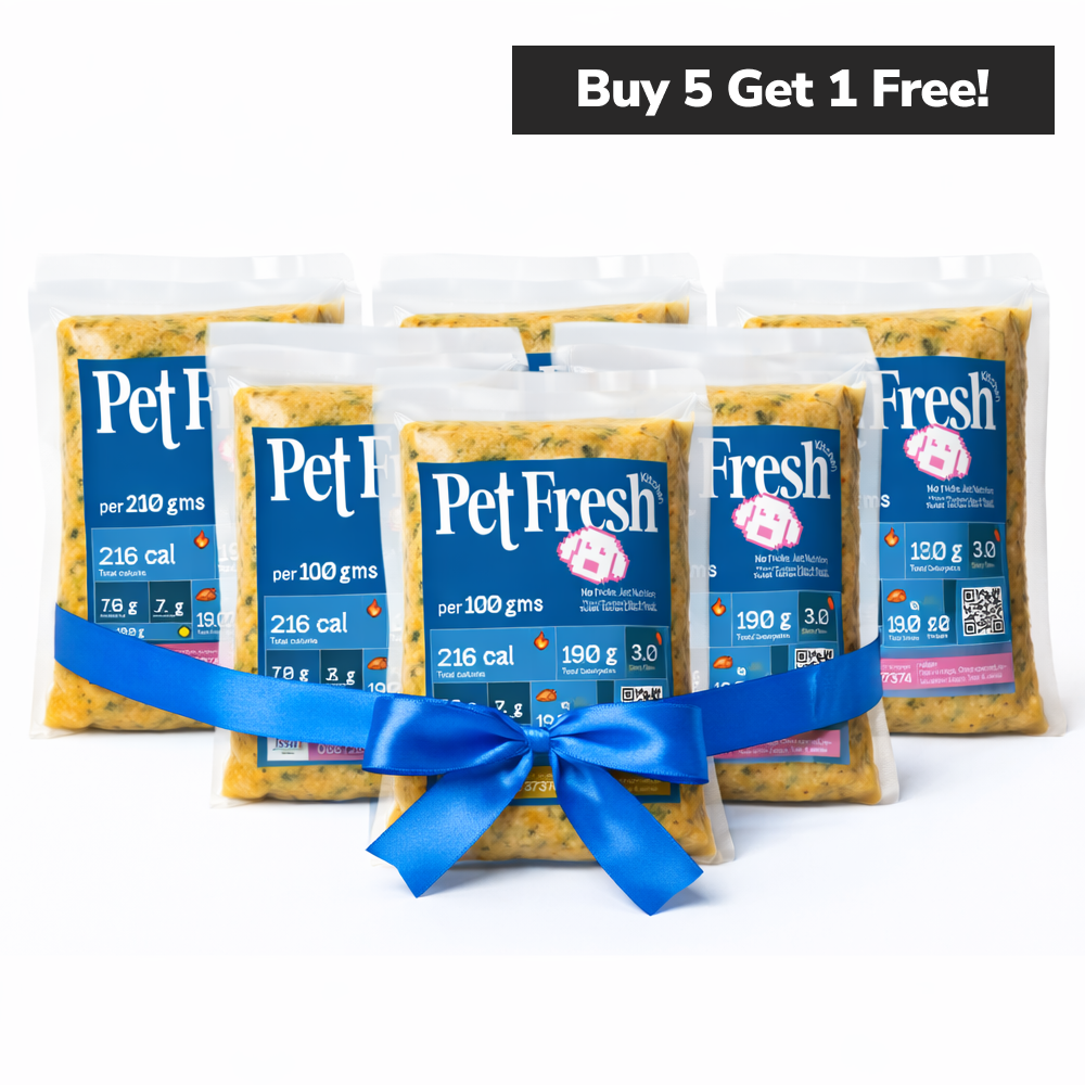 3-Day Chicken & Carrots Home Meal Pack  for Dogs by Pet Fresh Kitchen