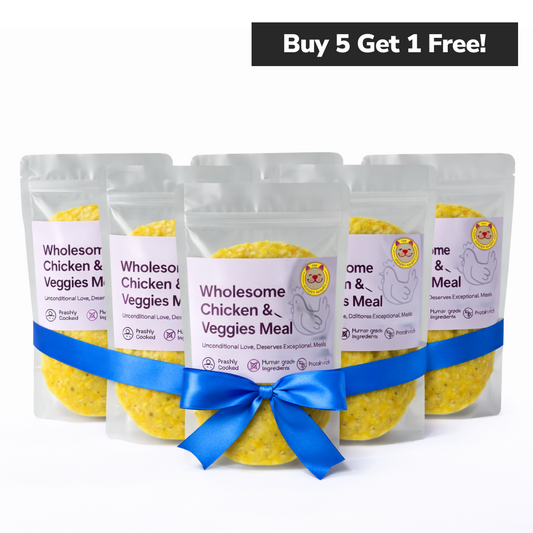 3-Day Chicken & Veggie Home Meal Pack  for Dogs by The Doggy Bakery