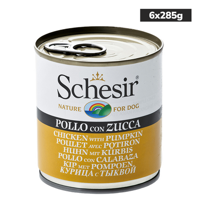 Schesir Chicken & Rice with Pumpkin in Jelly Dog Wet Food
