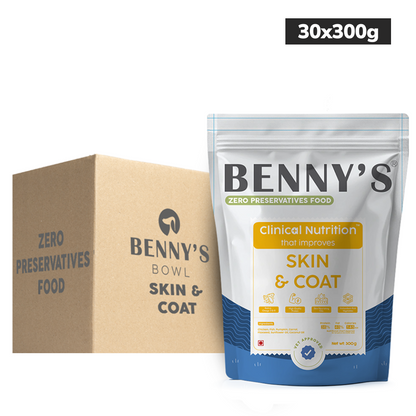 Benny's Bowl Clinical Nutrition for Healthy Skin and Coat Dog Wet Food