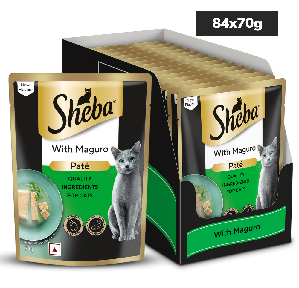 Sheba Maguro Pate Rich Premium Adult Fine Cat Wet Food